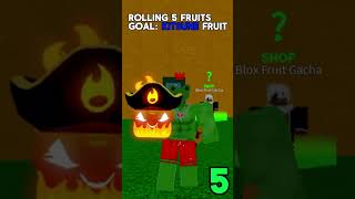 OMG! Rolling fruits till kitsune day 1 (Heart attack) Blox Fruits