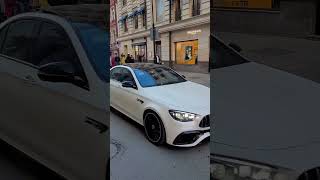 Mercedes-Benz E63 AMG in Moscow