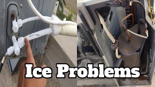 Split Ac Suction Line or Liquid Line ice problem || Split Ac pipe ice  Solution || Technical Hulchal