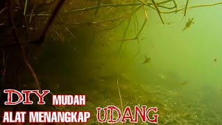 Cara Mudah Menangkap Udang || Perangkap Udang || DIY Bubu Udang || Cepat Dan Mudah