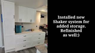 Refinishing and modernizing Kitchen Cabinets without buying new ones!