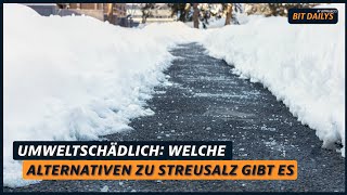 Unweltschädlich: Welche Alternativen zu Streusalz gibt es?