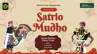 Pentas Seni Tradisi - Jathilan Satrio Mudho Babak 1 - Rabu, 24 Juli 2024 - Taman Budaya Kulon Progo