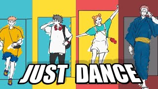 Just Dance 🎤🎵 ~ { ITADORI X MEGUMI X NOBARA X SUKUNA } 🎶🎶💕💕