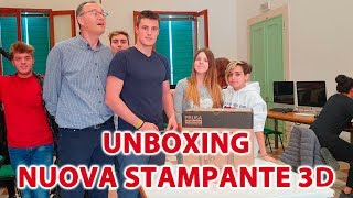 La nuova stampante 3D del Manfredini (Unboxing Prusa MK3)