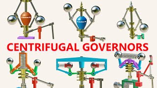 Centrifugal Governors - 3D Animation