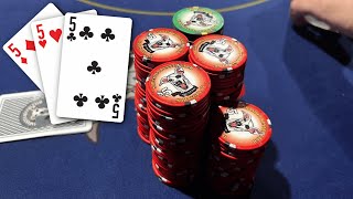 How Many Sets Can I Misplay At 1/3??? -  Kyle Fischl Poker Vlog Ep 151