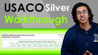 USACO 2020 February Contest Silver Walkthrough: Triangles