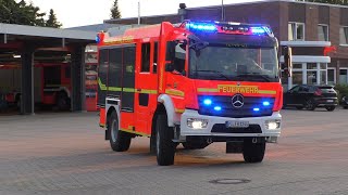 [Feueralarm in Unterkunft!] Einsatzfahrten Freiwillige Feuerwehr Halstenbek