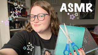 trigger assortment ASMR | tapping, scissor sounds, crinkles & whispers ✮