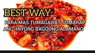 THE BEST BAGOONG ALAMANG RECIPE #bagoongalamang #alamangrecipe #bestbagoongalamang