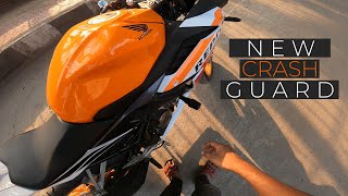 Installed New Crash Guard For Honda CBR Repsol