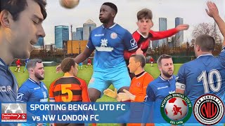 SPORTING BENGAL vs NW LONDON FC | THURLOW NUNN LEAGUE