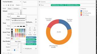 Mini Tableau Tutorial: Donut Chart