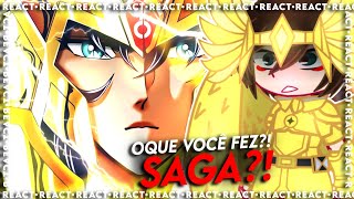 Cavaleiros de Ouro react Rap do Saga de Gêmeos ♊ (CDZ Saint Seiya) Pecado e Perdão |@LexClash | GC