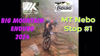 2024 Big Mountain Enduro, Mt Nebo, downhill racing in the clouds!!