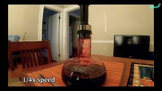 Testing GoPro Hero7's 1080p 240fps for slow motion: Wine decanting