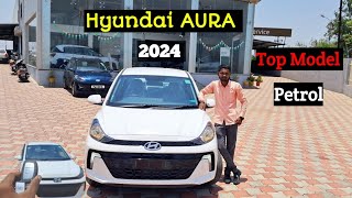 Hyundai Aura Petrol Top Modep 2024 Review Video