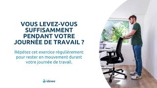 Le mois de l'ergonomie - Vous levez-vous suffisamment pendant votre journée de travail ? | IDEWE