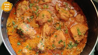 Authentic Hyderabadi Chicken Khorma Recipe by Cook With Zain