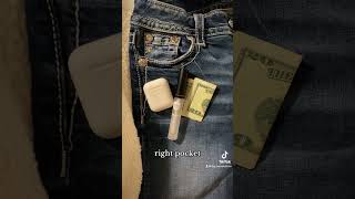 right pocket vs left pocket