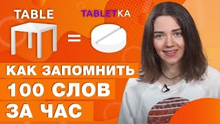 Как быстро выучить английские слова / Техника запоминания иностранных слов