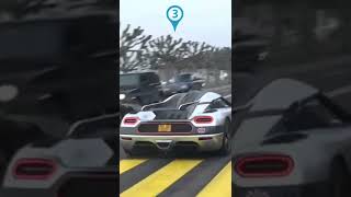 Many Koenigsegg's Driving!!! 7+