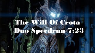 (fwr) Destiny | The Will Of Crota Duo Speedrun (7:23)