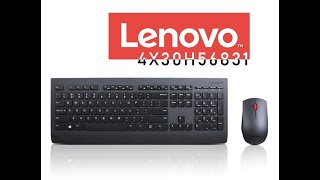 Lenovo Kit Teclado y Mouse 4X30H56831 con Ñ