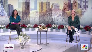 Dylan Dreyer in suede boots - 16-Dec-2020