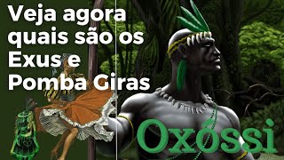 Veja agora os Exus e Pomba Giras de OXÓSSI