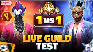 1vs1 Kottu Guild Entry Pattu And 20rs Redeem Code Kuda #freefire Live