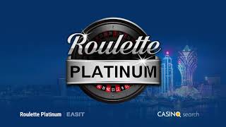 Jak hrát online ruletu Roulette Platinum od Easitu