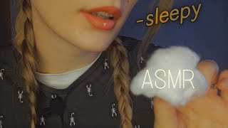 АСМР шёпот, плавные движения, облачко из ваты/ASMR inaudible whisper