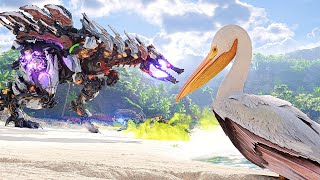 Clawstrider VS Slaughterspine PELICAN EDITION | Horizon Forbidden West