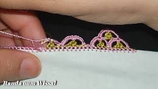 تعليم الراندة | قشور الحوت بجوج ألوان | موديل رائع مع أم وصال sewing and tailoring