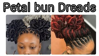 Petal Bun Dreads Latest STYLES @giftedhandssalontassia