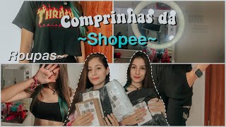 Comprinhas da shopee (amamos❤️) ring light, camiseta, moletom e afins :)