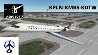 MSFS2020 - NEW Aerosoft CRJ 550/700 - Delta Connection Regional Hops