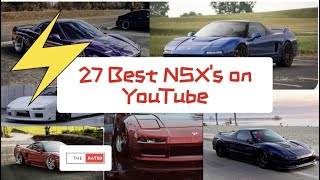 Best NSX videos compiled on Youtube 2023