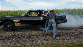 Blew up the Camaros transmission making a test pass(damage is REALLY bad) part 1