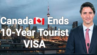 Canada🇨🇦 End 10-Year Tourist Visa for Caribbean🇯🇲🇧🇧🇹🇹🇬🇾🇬🇩🇰🇳🇦🇬🇱🇨 and African🇿🇦🇰🇪🇳🇬🇬🇭 Citizens