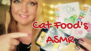 Cat Food's ASMR scratching ASMR Tapping ASMR Unboxing ASMR Tapping ASMR Plastic Sounds ASMR Whisper