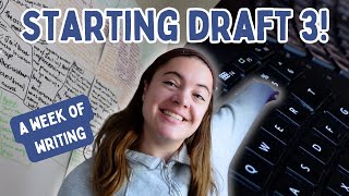 CHATTY WRITING VLOG | week of writing, dictating and bank robberies?? #writingvlog