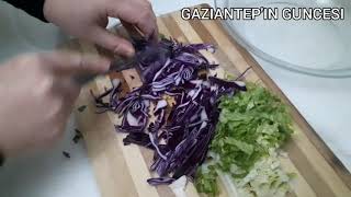 GAZİANTEP'TE MANGAL KEYFİ + SALATA TARİFİ