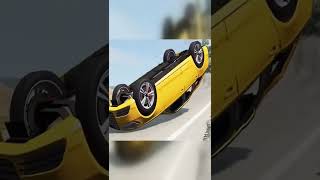 Cars vs Lava Crosses Road 😱 BeamNG.Drive #shorts