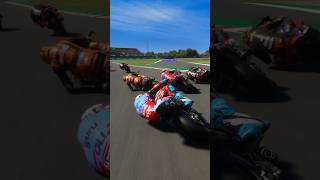 Dodging bikes on lap 1, what’s new😂 #motogp #motogp24 #racinggame #gaming #shorts