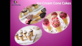 Gourmet cakes - Ice Cream Cone Cake