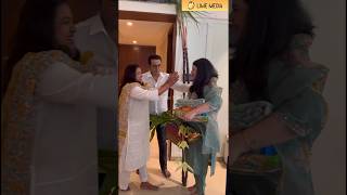 Sarathkumar and Radhika sarathkumar pongal celebration