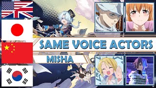 Honkai: Star Rail - Misha ALL Language Voice Actors, Same Anime & Game Characters